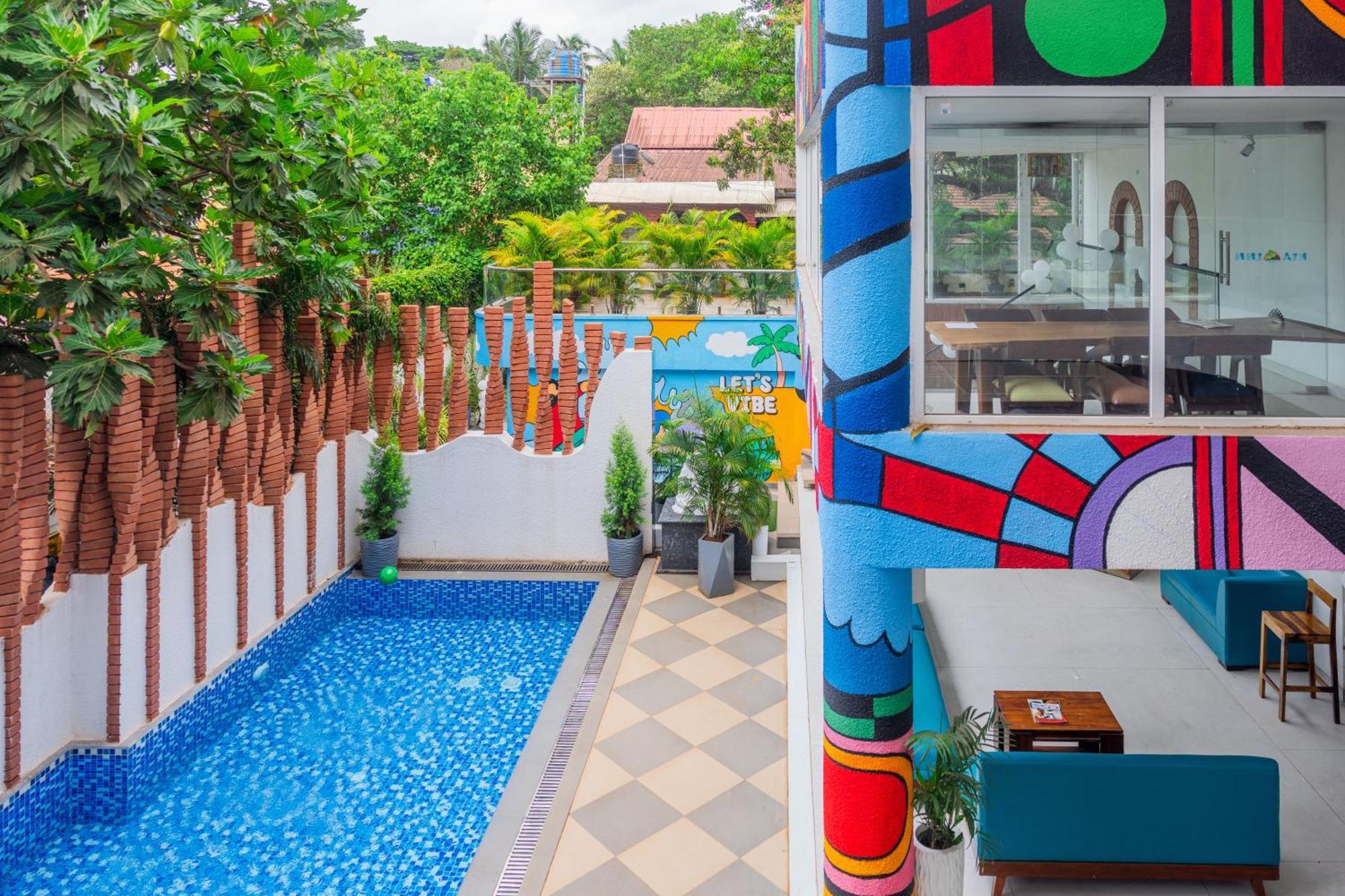 Downtown Hostels - Anjuna Exterior photo